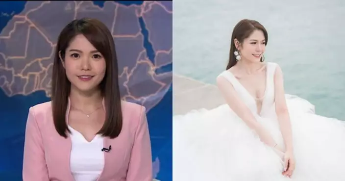 29歲新聞主播何曼筠最新婚照流出 大騷「禾旱冚珍珠」身材