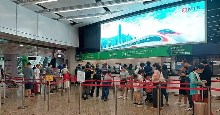 高鐵香港段加密往來西九龍及福田班次 1月10日起日增至98班車