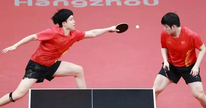 亞運會｜乒乓球男子雙打決賽 國家隊奪金牌