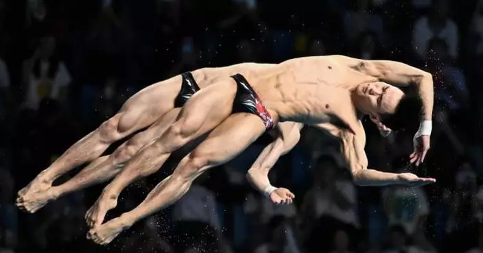亞運會｜男子雙人10米高台跳水決賽 國家隊奪金牌