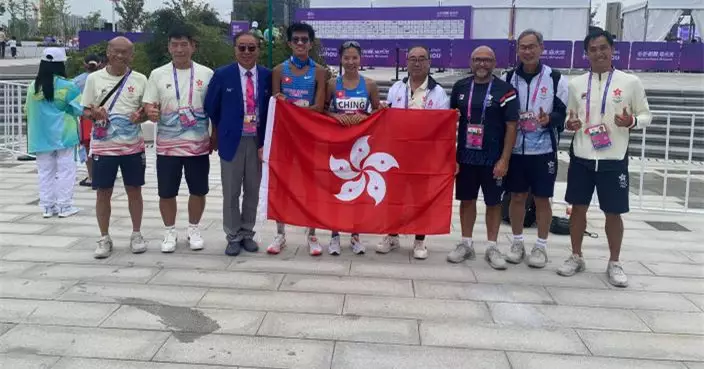 亞運會 | 田徑男女混合35公里競步賽  港隊獲第4名