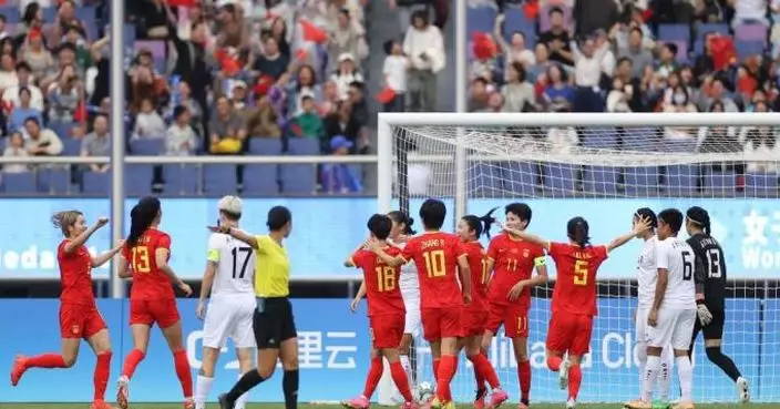 亞運會 | 女子足球季軍戰 國家隊7:0烏茲別克奪銅牌