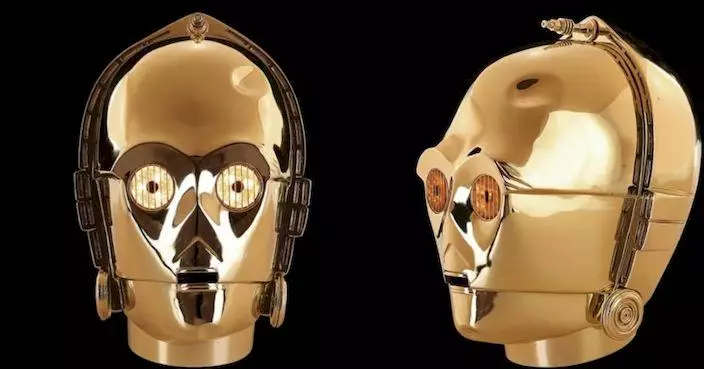 「星球大戰」C-3PO頭盔下月公開拍賣 成交價料達逾900萬