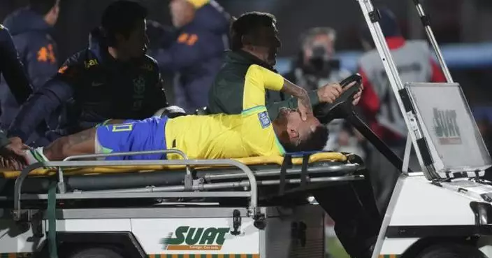世界盃南美區外圍賽 尼馬對烏拉圭時受傷需接受手術