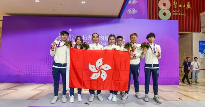 港隊取得亞運中國象棋混合團體銅牌
