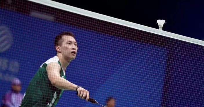 杭州亞運羽毛球男單64強賽事　伍家朗被淘汰