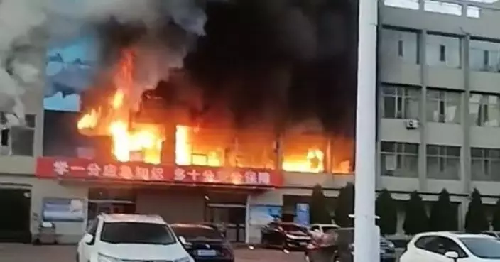 山西煤公司大樓起火 至少25人死