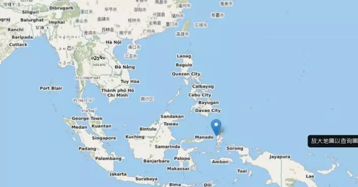 印尼北馬魯古省附近海域6.6級地震