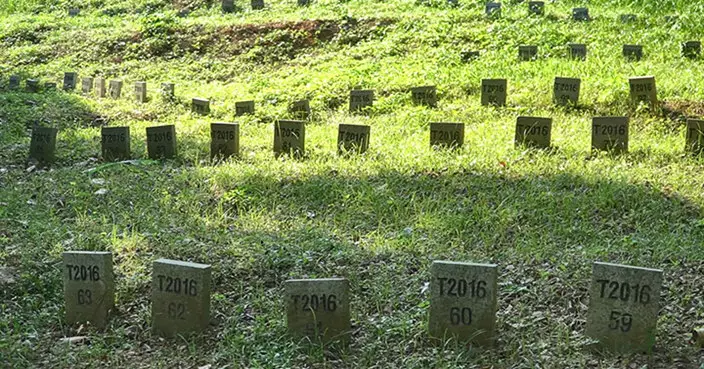 西貢大頭洲山邊非法殯葬 政府採執管行動將移除7個非法墳墓