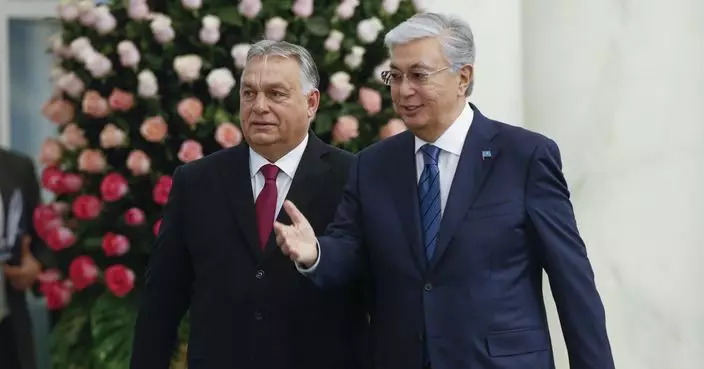 哈薩克總統托卡耶夫晤匈牙利總理 討論兩國關係發展前景