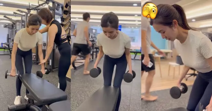 麥明詩PO健身片騷Fit爆身材 竟吸引已婚男星回頭望？