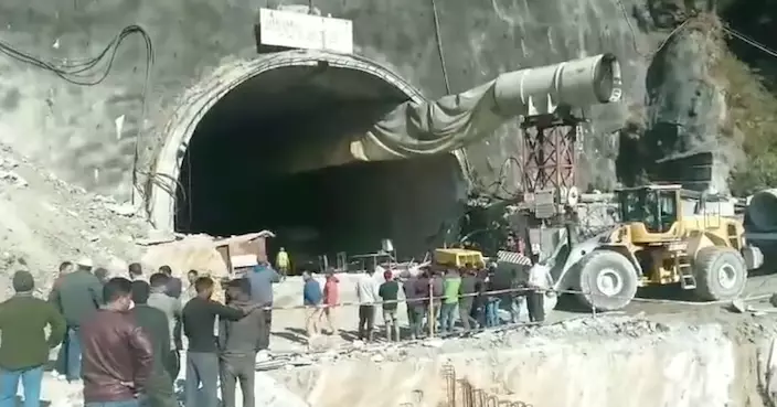 印度公路興建中隧道倒塌 至少40名工人被困
