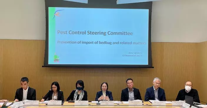 政府跨部門防治蟲鼠督導委員會召開第16次會議 關注床蝨問題
