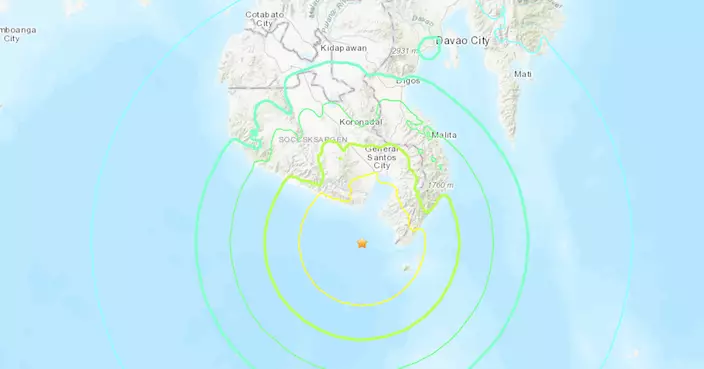 菲律賓南部棉蘭老島附近6.7級地震至少一死