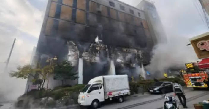 南韓慶尚北道醫院火警 14人吸入濃煙受傷