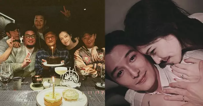 許瑋甯與邱澤結婚兩年罕有同框放閃  為好友余文樂慶祝41歲生日