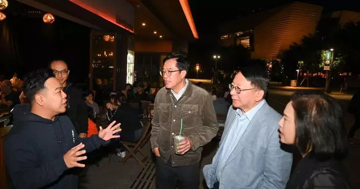 陳國基倡繼續舉辦更多晚間活動 鼓勵市民多外出讓香港愈夜愈繽紛