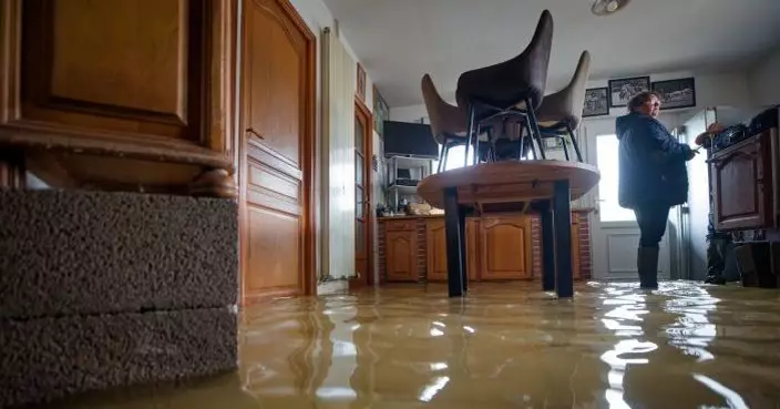 法國北部連日暴雨引發洪水　有房屋農地被浸