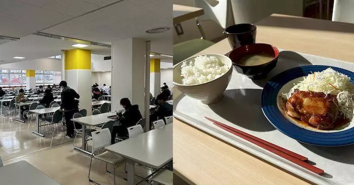 超抵食！日大學餐廳推5蚊「雞肉定食」 日限量100份不到2小時售罄