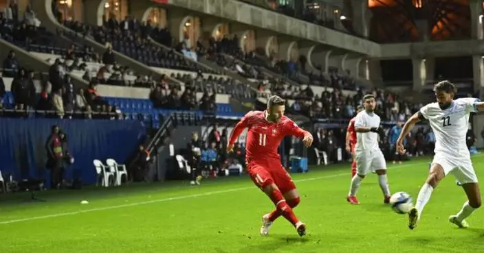 歐洲國家盃外圍賽 瑞士作客被以色列逼和1:1