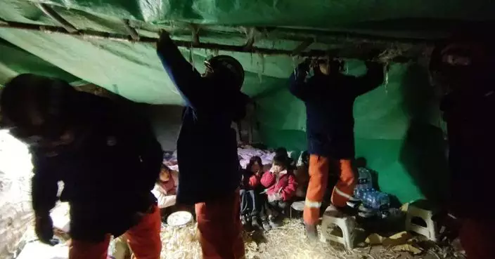 甘肅地震救援結束 全力救治傷者安置災民