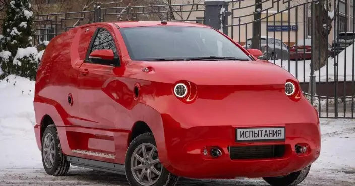 俄羅斯推出國產電動車「Amber」 被諷為世界最醜車