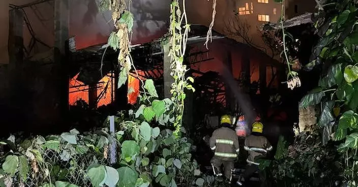 元朗馬田壆村鐵皮屋火警救熄　兩男女不適送院逾200人一度疏散