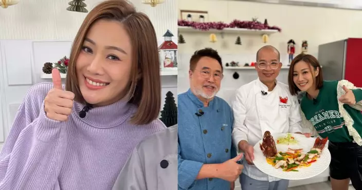 朱智賢首度主持HOY TV節目 一連十集向名廚偷師教煮聖誕大餐