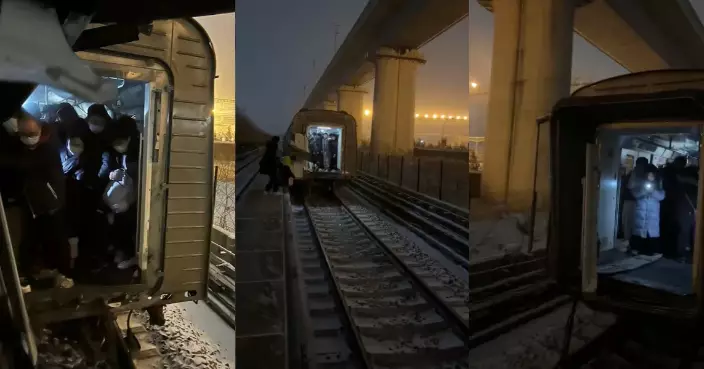 北京地鐵行駛中突斷裂 兩車廂分離釀最少30傷