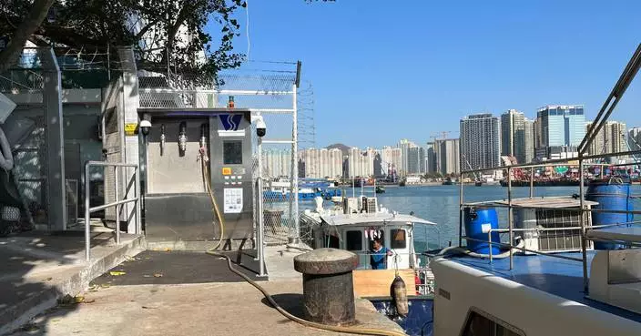 屯門​自動船舶食水售賣機投入服務 24小時便利海上業者隨時補給食水