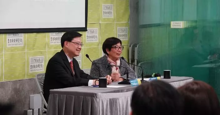 香港新聞博覽館慶祝成立五周年 李家超出席座談會：香港有很多優勢國家會給予支持