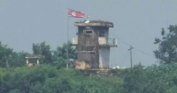 韓媒指北韓在前沿地區建混凝土哨所