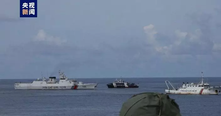 4菲人闖黃岩島礁盤 中國海警警告驅離