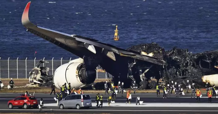 日本海上保安廳定翼機與客機相撞前 據報停留跑道約40秒