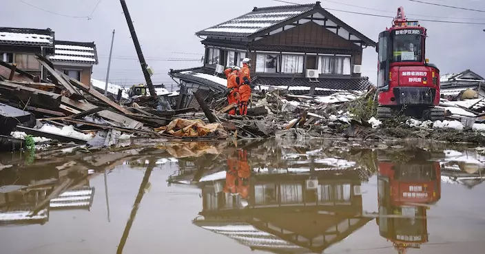 日本地震｜當局晚上發出大雨警報 恐引發山泥傾瀉