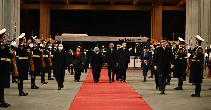 馬爾代夫總統穆伊茲抵北京 與習近平會談