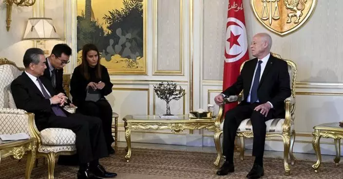 王毅到突尼斯與總統會面　重申反對藉民主人權干涉內政