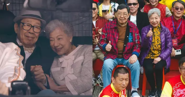 「長壽CP」胡楓羅蘭出席長者活動 修哥獲逾千長者提早慶祝92歲生日
