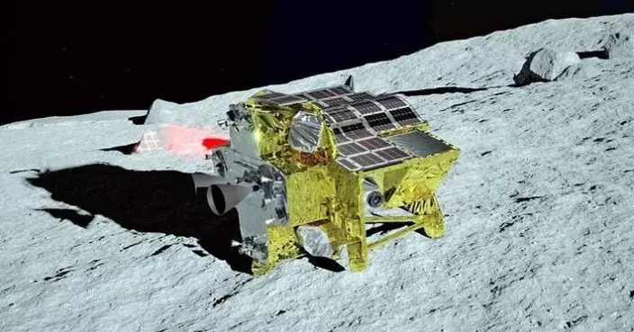日本小型探測器成功實現登月 　惟太陽能電池無法發電