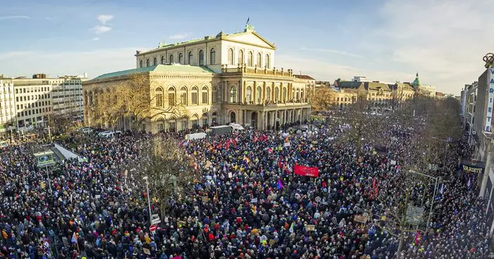 德國逾140萬人上街示威 抗議極右翼政黨密謀驅逐移民