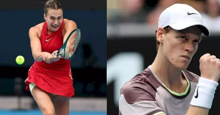 澳洲網球公開賽第三圈　女單莎芭蓮卡及男單仙拿分別晉級