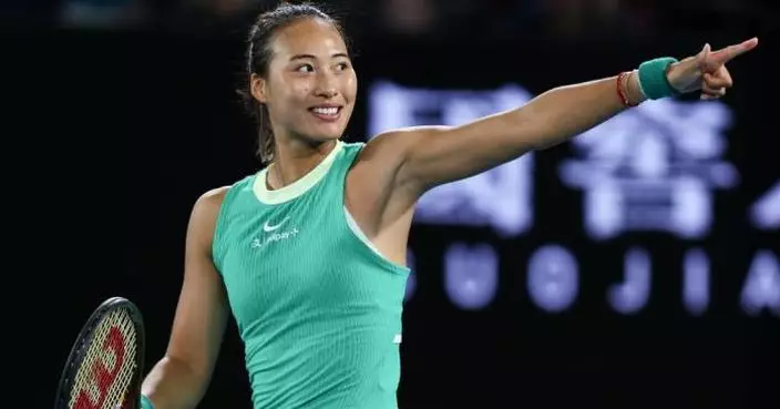 中國球手鄭欽文晉級澳洲網球公開賽女單決賽
