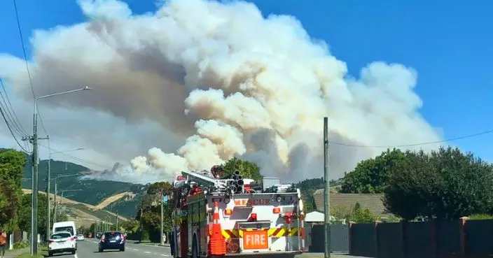 山火漸趨不可控 新西蘭基督城進入緊急狀態