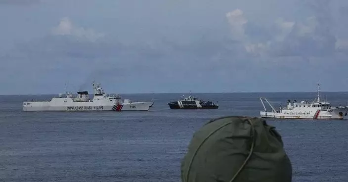 菲律賓海警船侵闖黃岩島鄰近海域 中國海警依法驅離