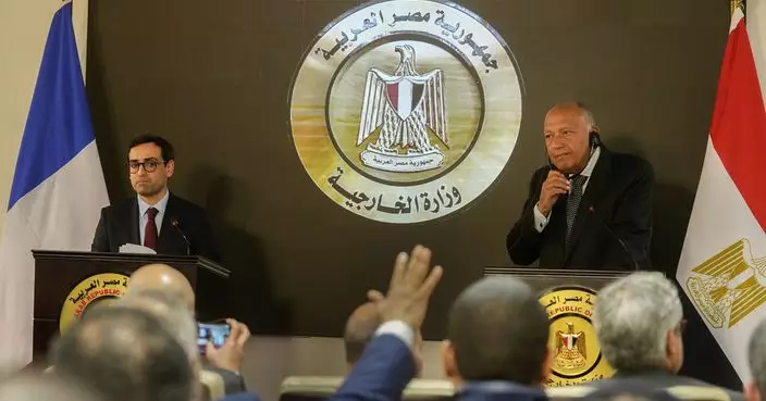 以巴衝突 | 塞茹爾內訪問埃及 重申法國反對將巴人趕出自己土地
