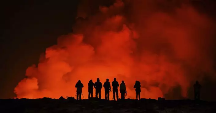 冰島西南部雷克雅內斯半島火山爆發 去年12月以來第三次