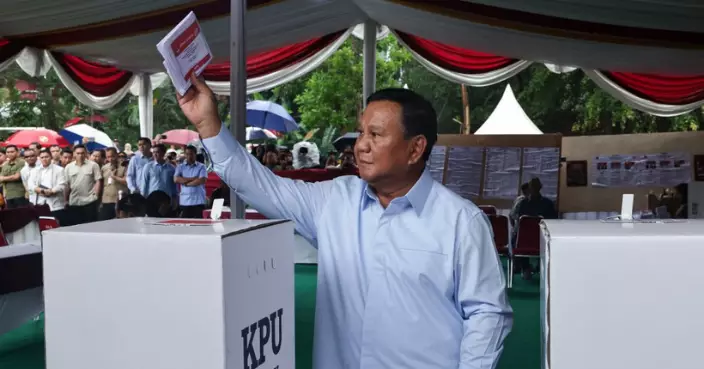 印尼大選非官方點票   逾5成抽樣選票中普拉博沃得票近6成