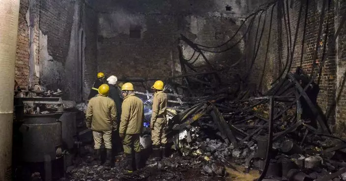 印度新德里塗料廠發生大火 釀11死4人傷