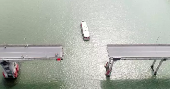 南沙貨船撞斷大橋5死事故2人仍留醫　因船員操作失當釀禍