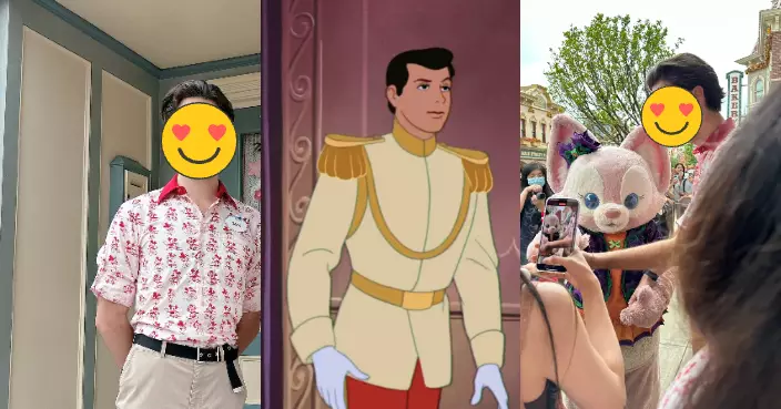 香港迪士尼「新景點」網上爆紅  遊客排隊爭先打卡合照：簡直係王子下凡！